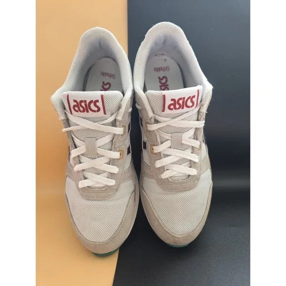 ASICS Lyte Classic SportStyle Sneakers Grey White Casual Shoes Size 8111 - Picture 3 of 9